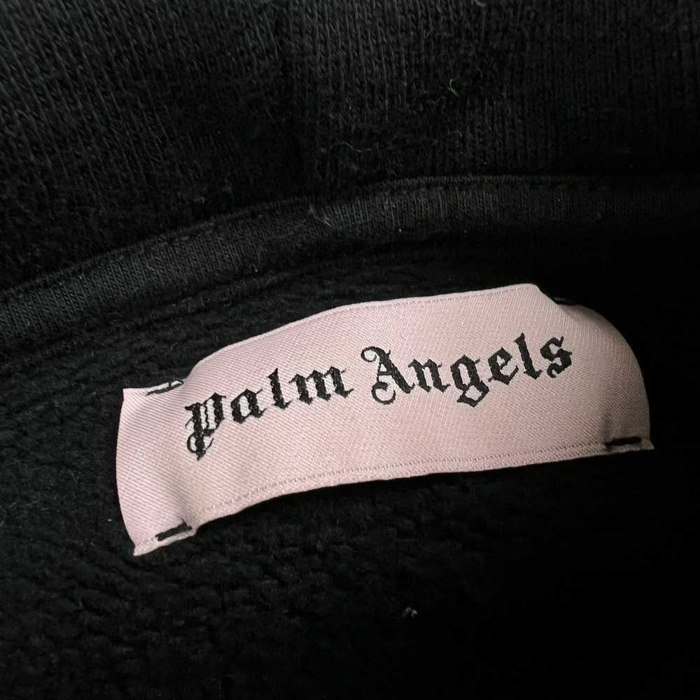 Palm Angels Palm Angels Black & Green Hoodie - image 5