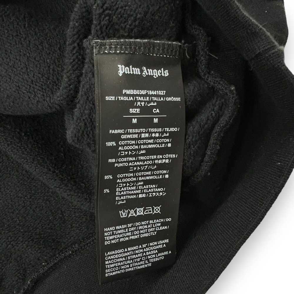 Palm Angels Palm Angels Black & Green Hoodie - image 6