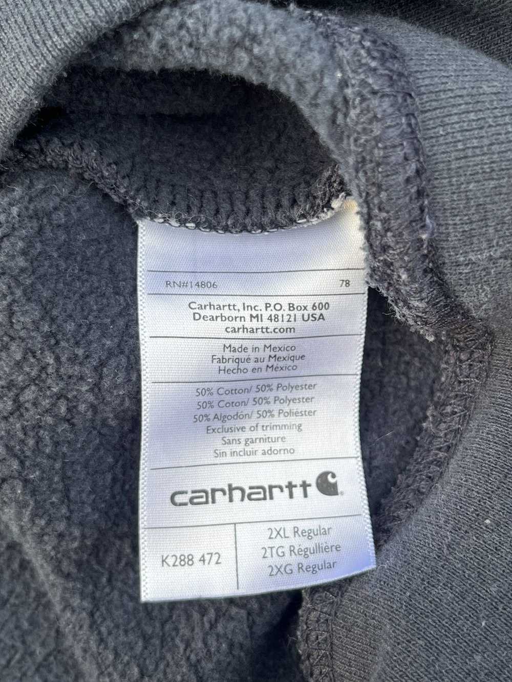 Carhartt × Vintage Vintage Y2K Carhartt Work Hood… - image 10