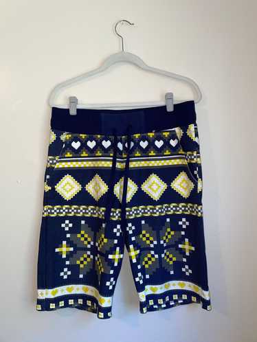 Retro Distrikt Navajo pixel style shorts by retro 