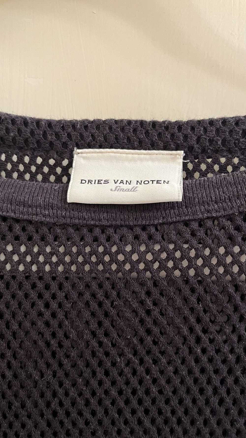 Dries Van Noten Dries van Noten Cotton Mesh T-Shi… - image 3