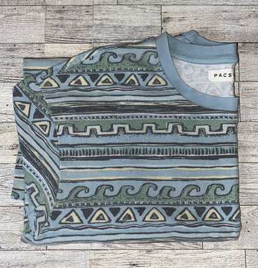 Pacsun PacSun, Pastel, Surfer Tribal Print, Casua… - image 1