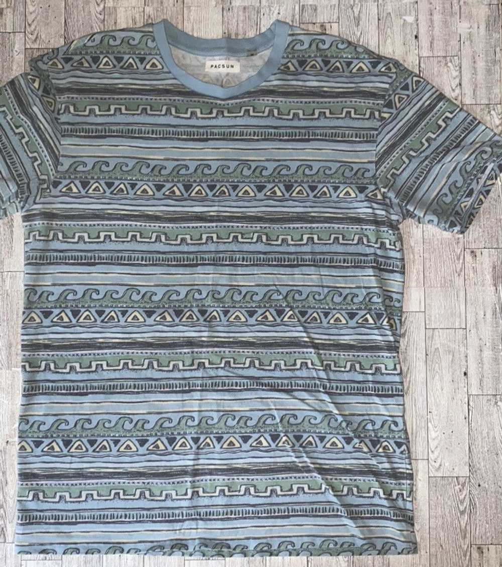 Pacsun PacSun, Pastel, Surfer Tribal Print, Casua… - image 4