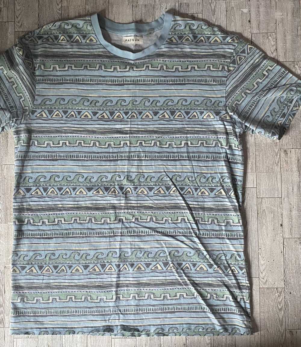 Pacsun PacSun, Pastel, Surfer Tribal Print, Casua… - image 7