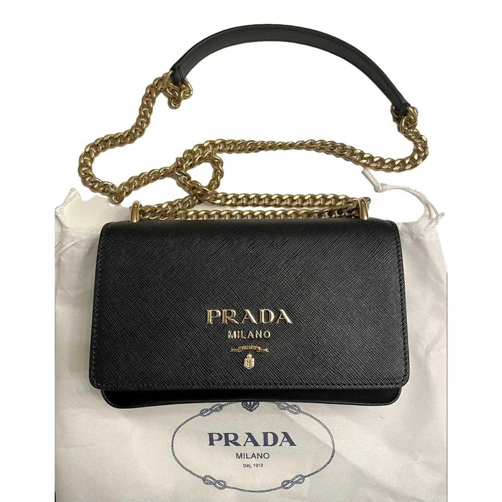 Prada Saffiano leather crossbody bag - image 3