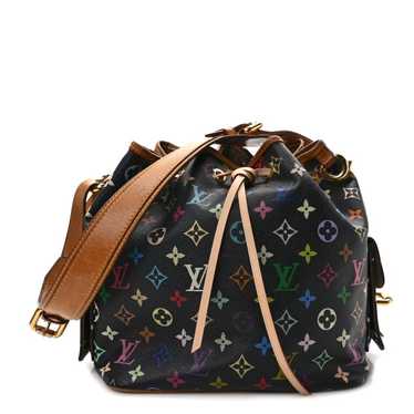 LOUIS VUITTON Monogram Multicolor Petit Noe Black - image 1