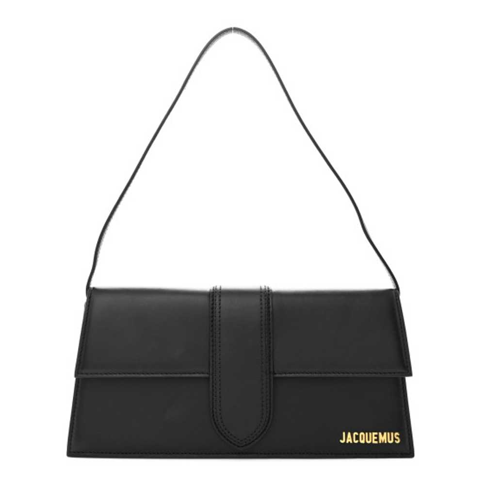 JACQUEMUS Smooth Calfskin Le Bambino Long Black - image 1