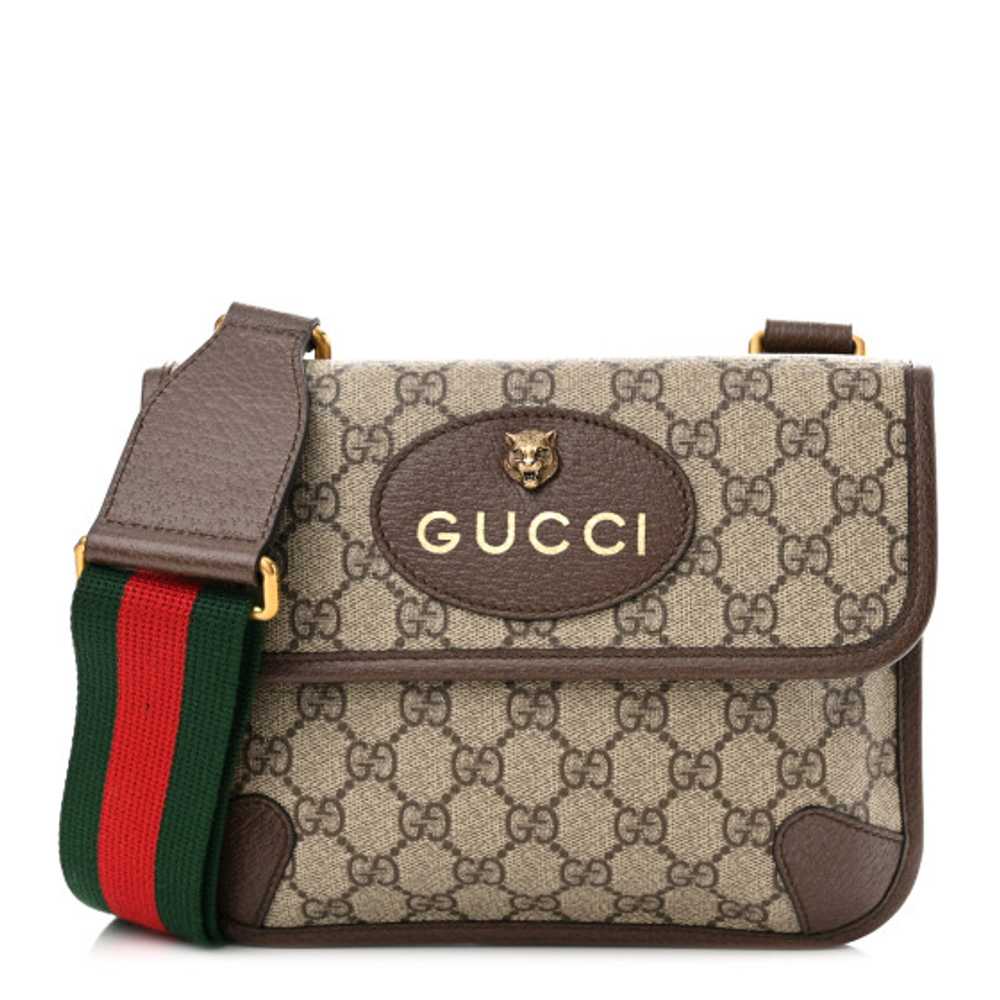 GUCCI GG Supreme Monogram Web Small Neo Vintage D… - image 1