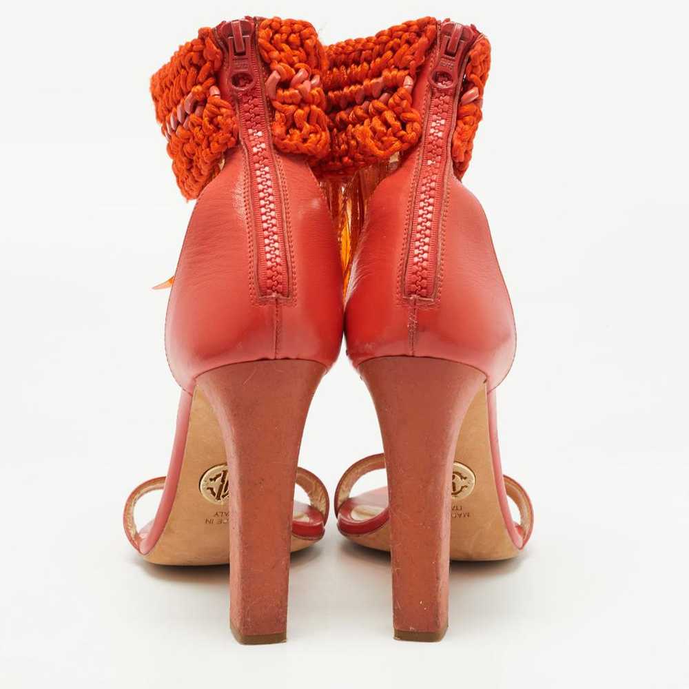 Roberto Cavalli Leather sandal - image 5