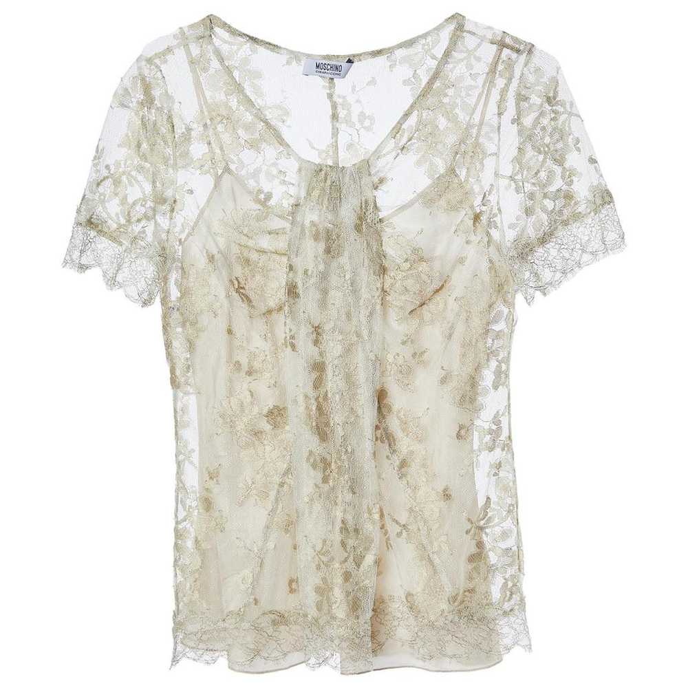 Moschino Cheap And Chic Lace top - image 1