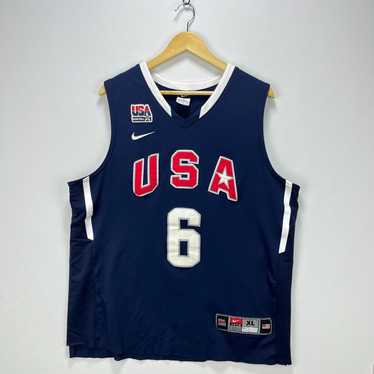 NBA × Vintage Vintage Y2K Lebron James Team USA N… - image 1