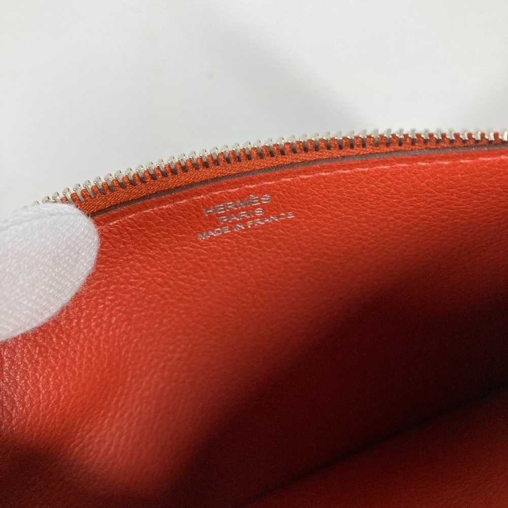 Hermes Hermes Long wallet with coin purse Bifold … - image 11