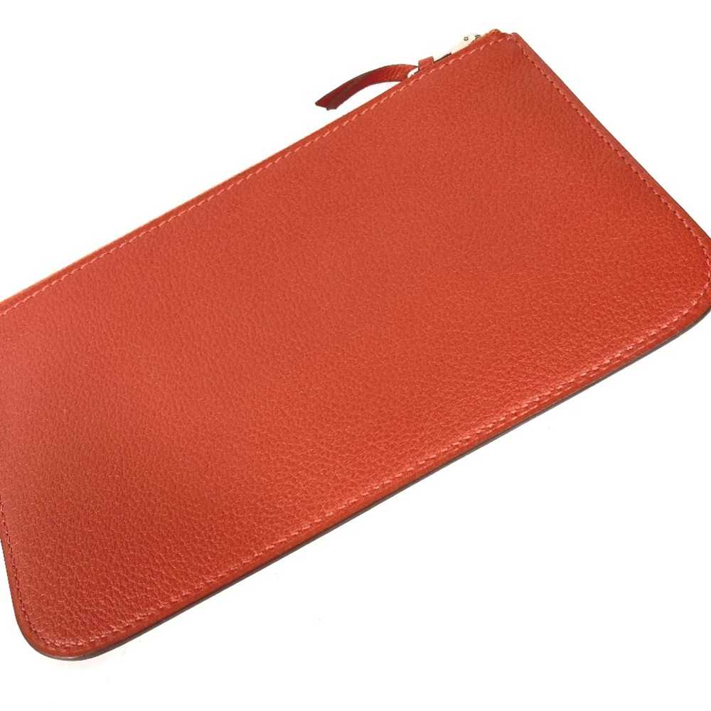 Hermes Hermes Long wallet with coin purse Bifold … - image 9