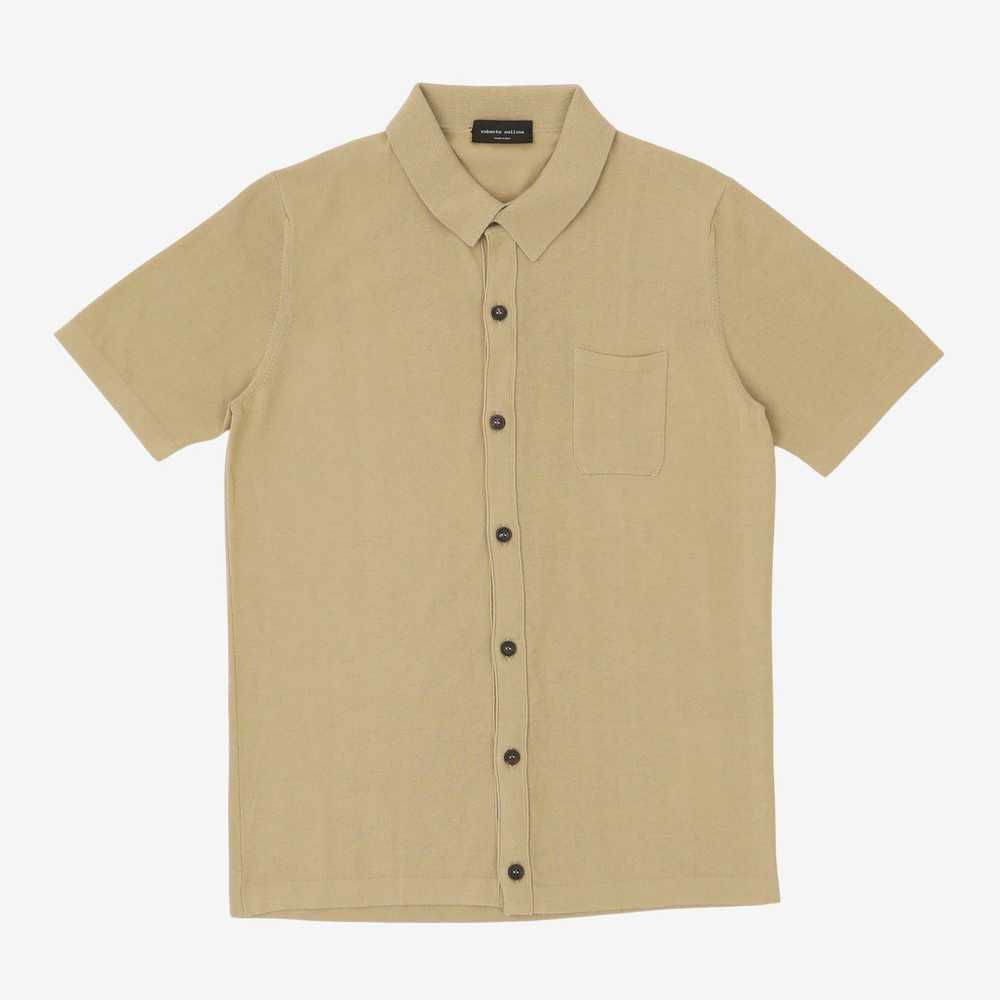 Roberto Collina SS Cotton Shirt - image 1