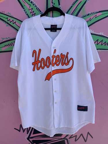 HOOTERS BUTTON UP BASEBALL JERSEY