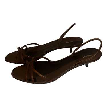 The Row Leather sandal