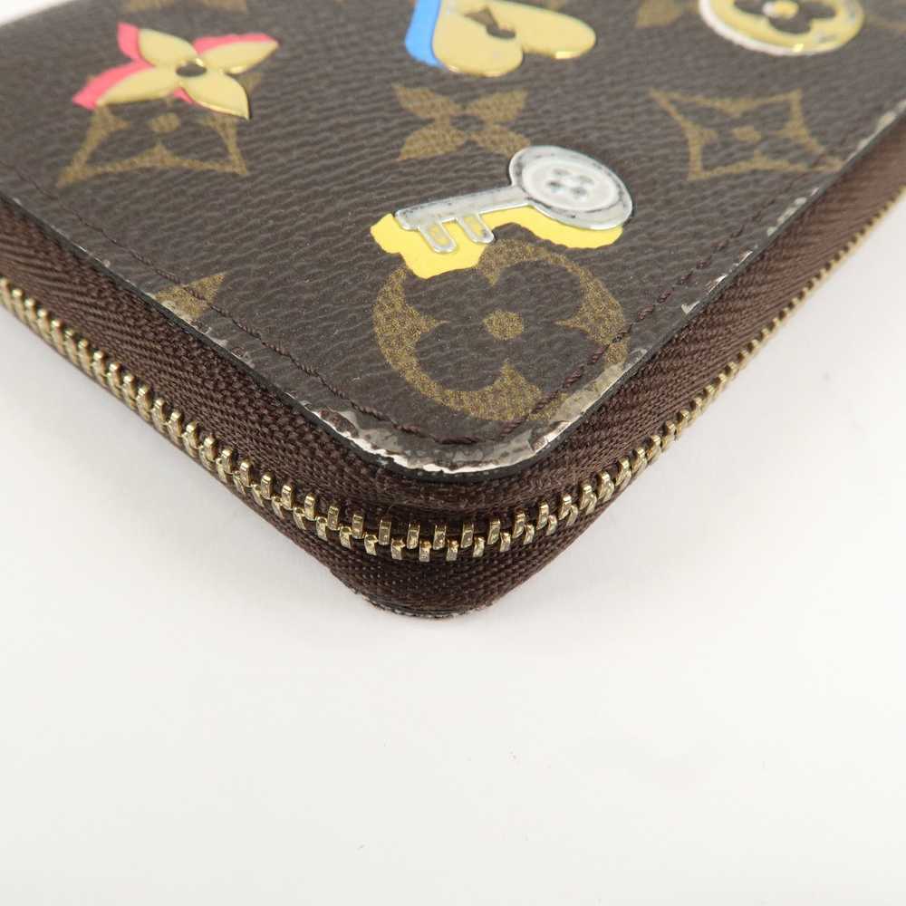 Louis Vuitton Monogram Love Lock Zippy Coin Purse… - image 12