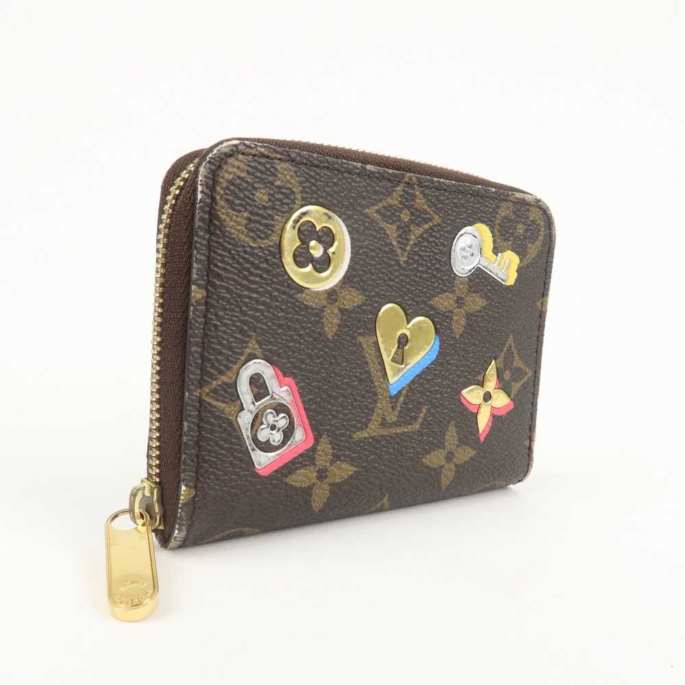 Louis Vuitton Monogram Love Lock Zippy Coin Purse… - image 4