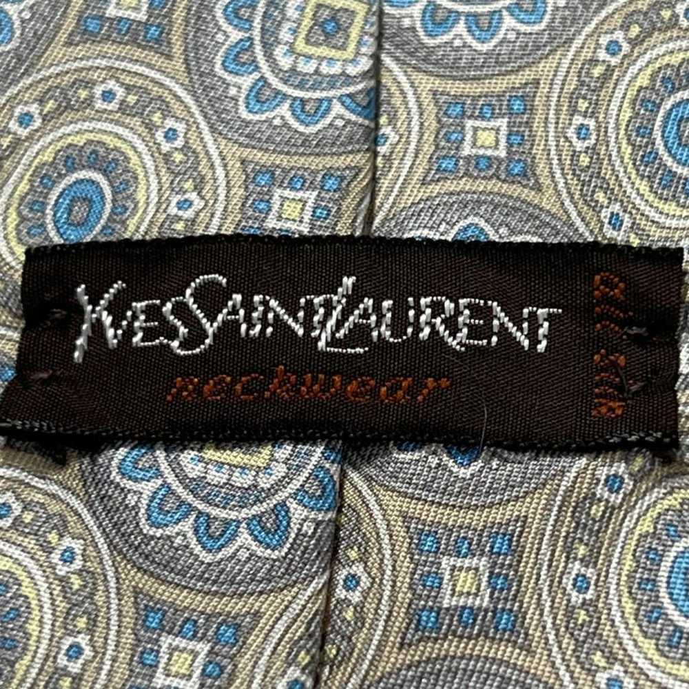 Yves Saint Laurent Silk tie - image 4