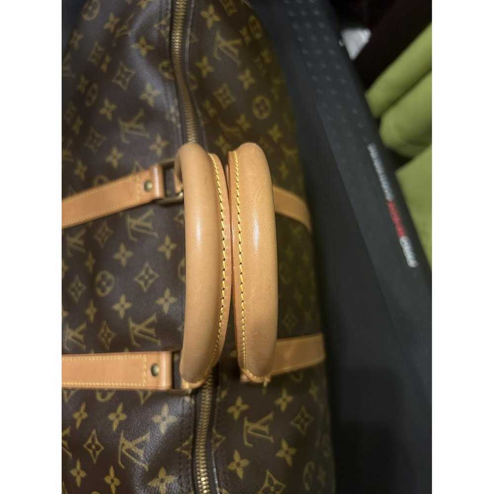 Louis Vuitton Keepall leather travel bag - image 7