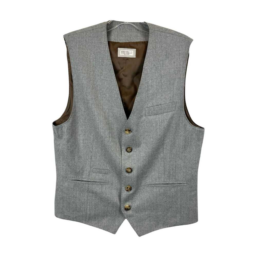 Brunello Cucinelli Wool Vest - image 1