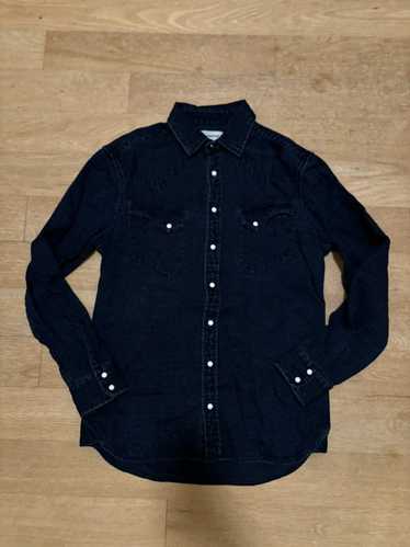 Taylor Stitch Western Shirt In Indigo Melange - image 1