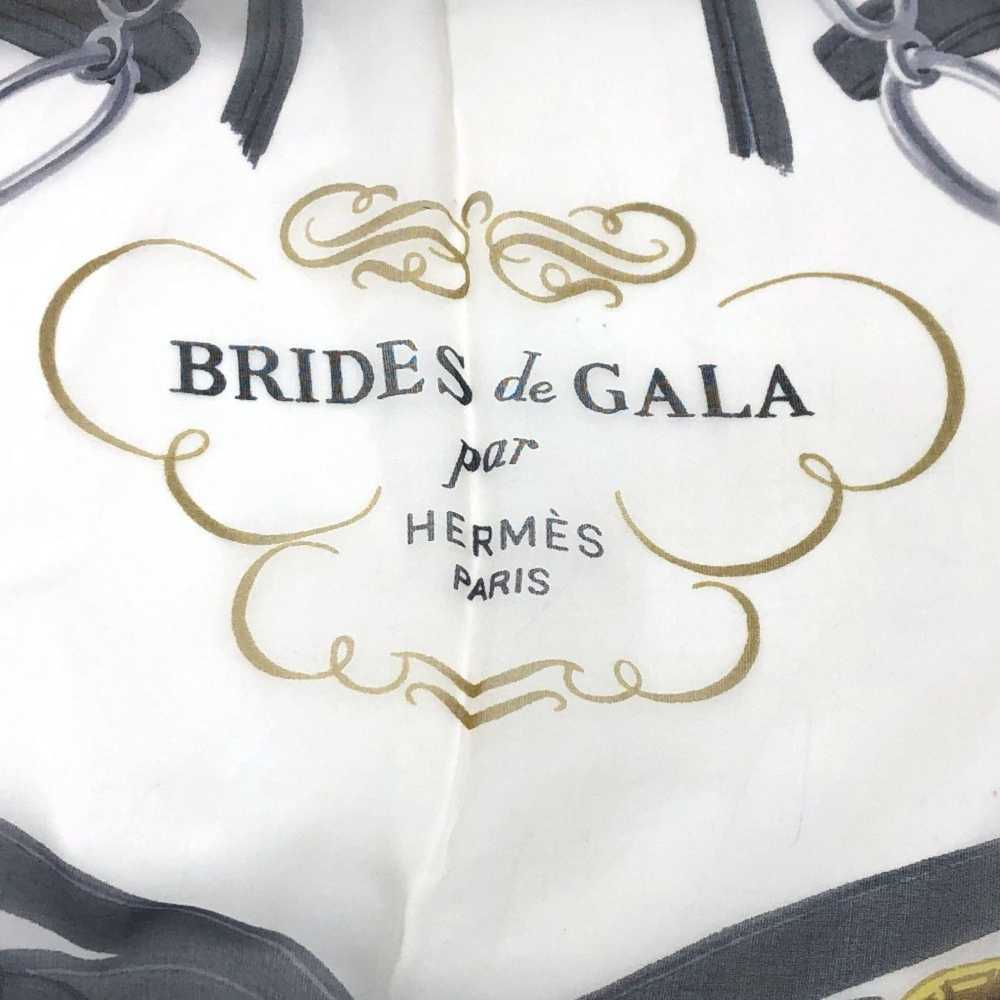 Hermes Hermes Brides de Gala Silk chiffon Scarf b… - image 4