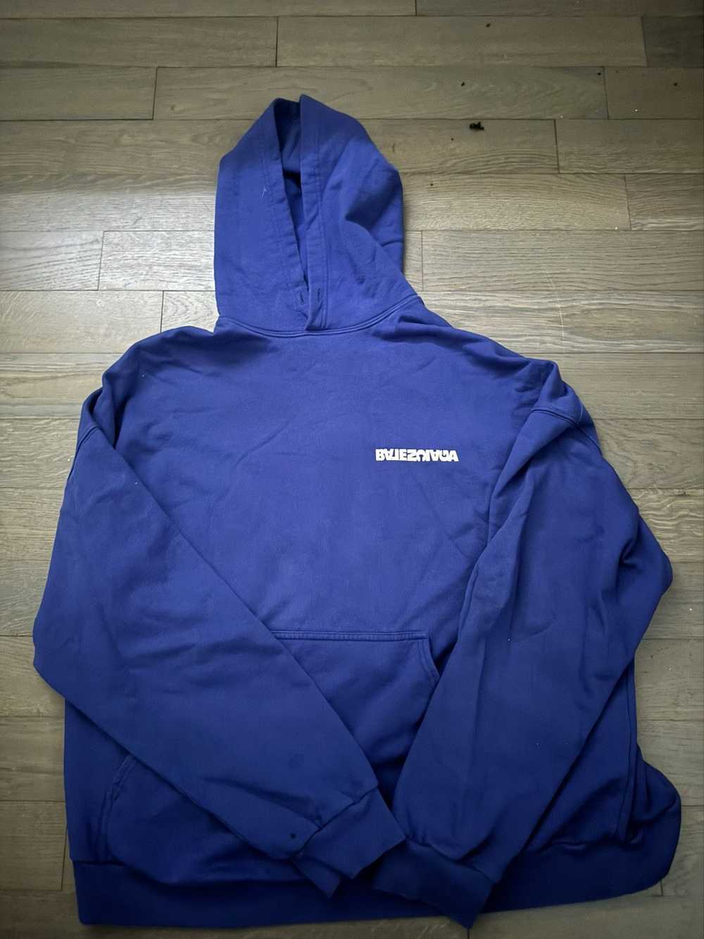 Balenciaga Balenciaga embroidered hoodie - image 1