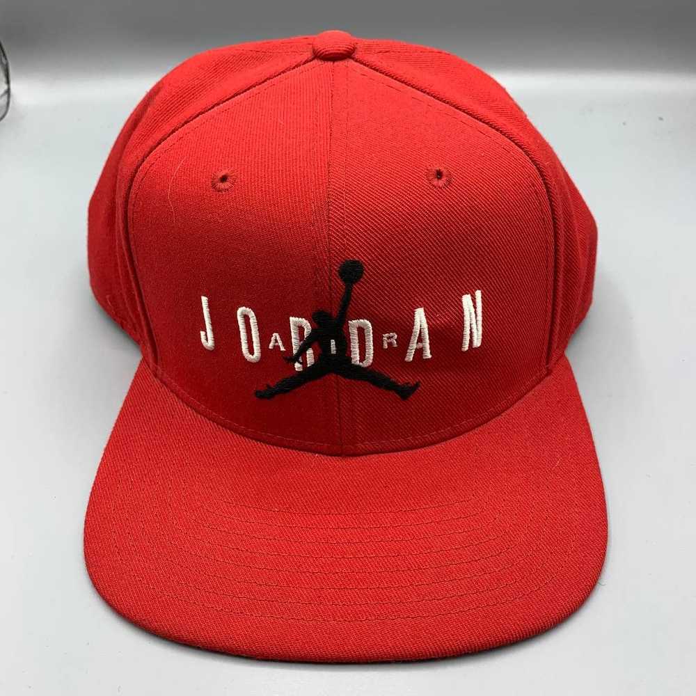 Jordan Brand Air Jordan Hat Men Red Embroidered L… - image 1