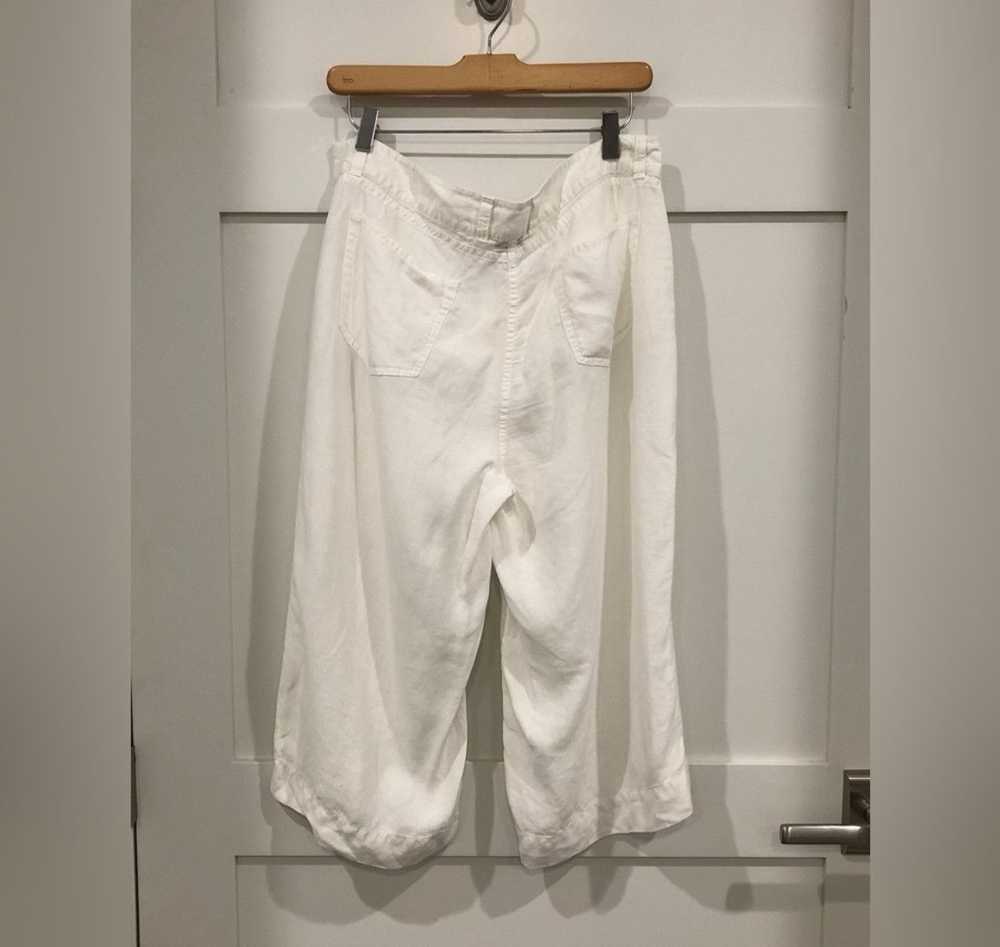 Eileen Fisher Eileen Fisher Wide Leg Linen Pants - image 3