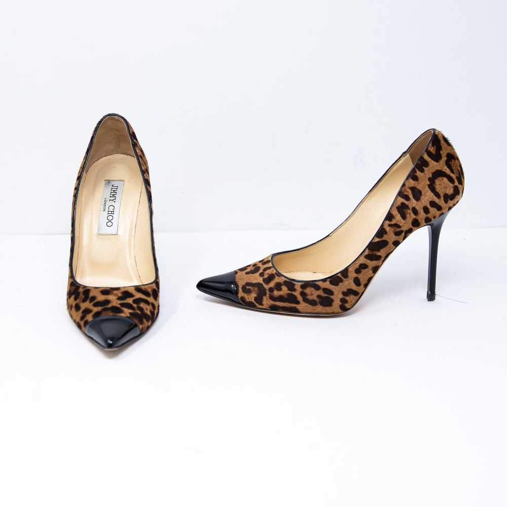 Jimmy Choo Jimmy Choo Archer Cheetah Leopard Anim… - image 1