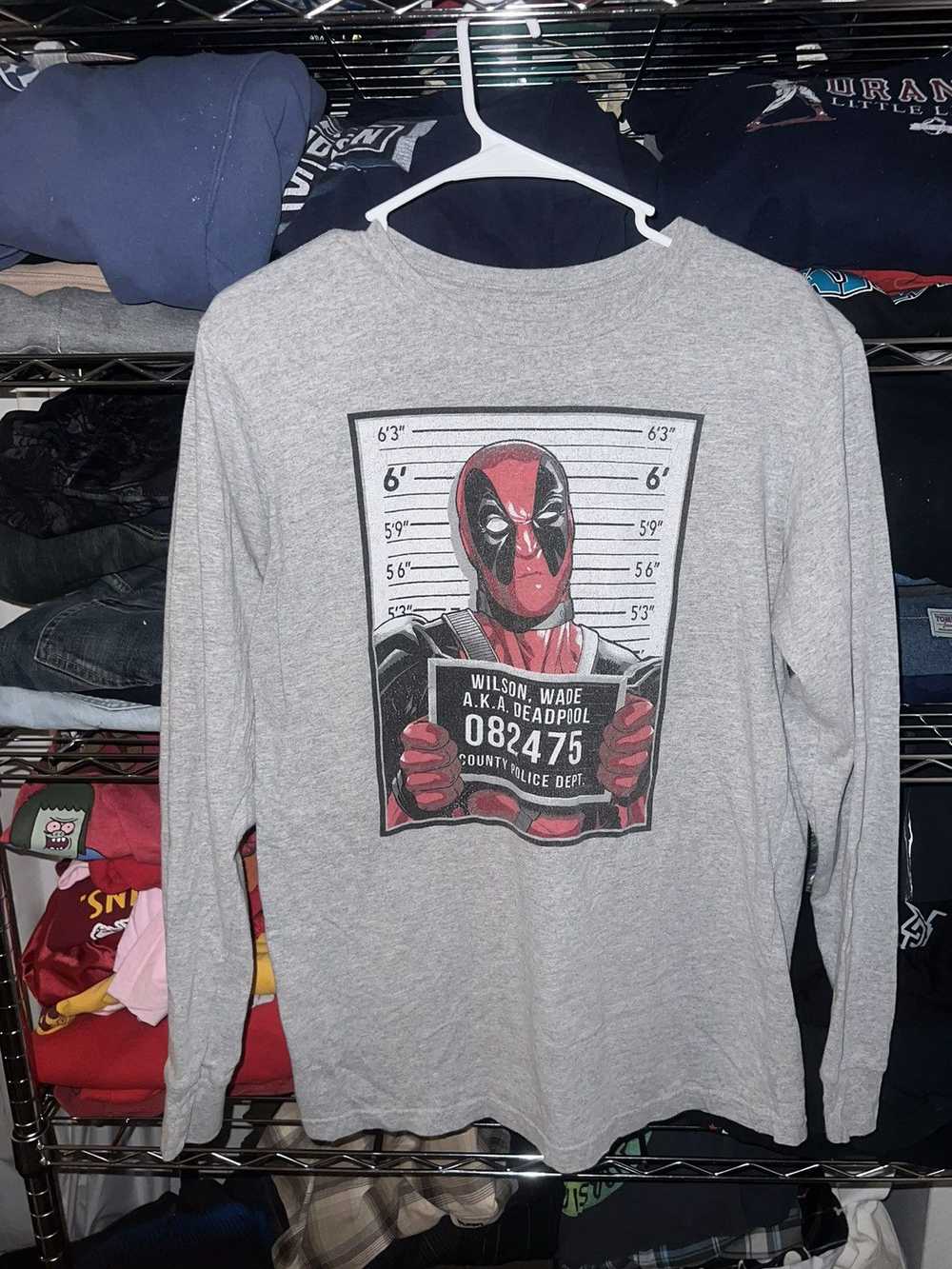 Marvel Comics × Vintage Deadpool long sleeve tee - image 1