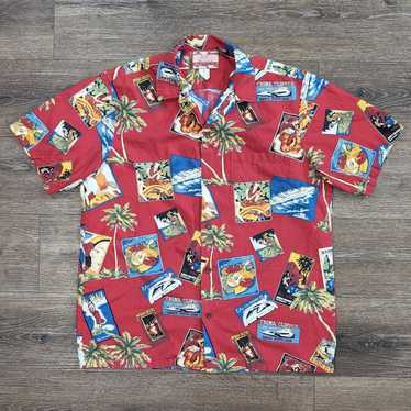 Hawaiian Shirt × Made In Usa × Vintage Vintage RJ… - image 1