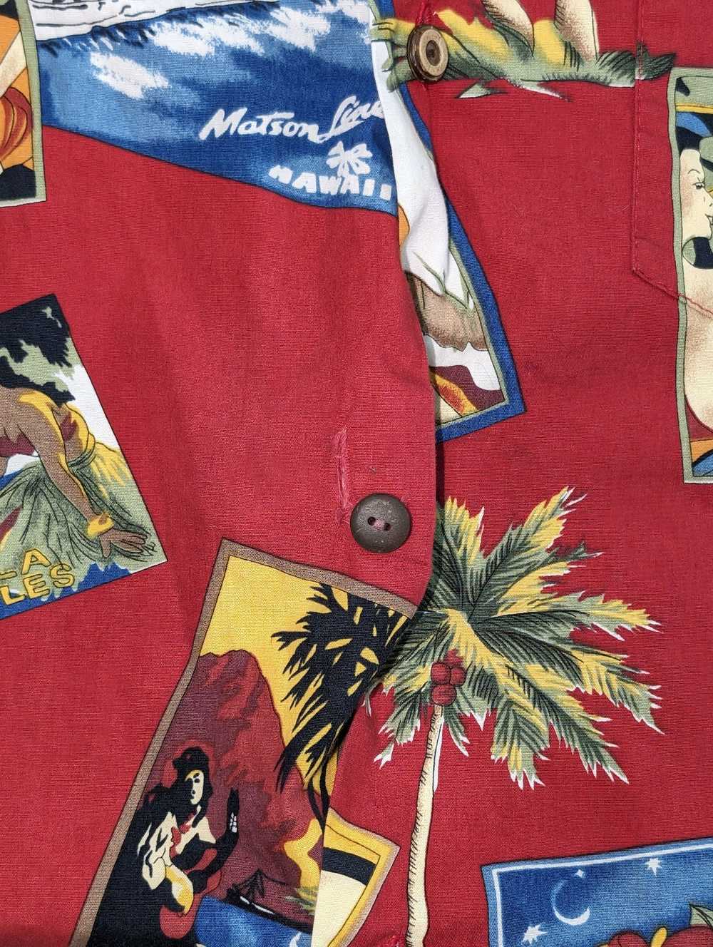 Hawaiian Shirt × Made In Usa × Vintage Vintage RJ… - image 3