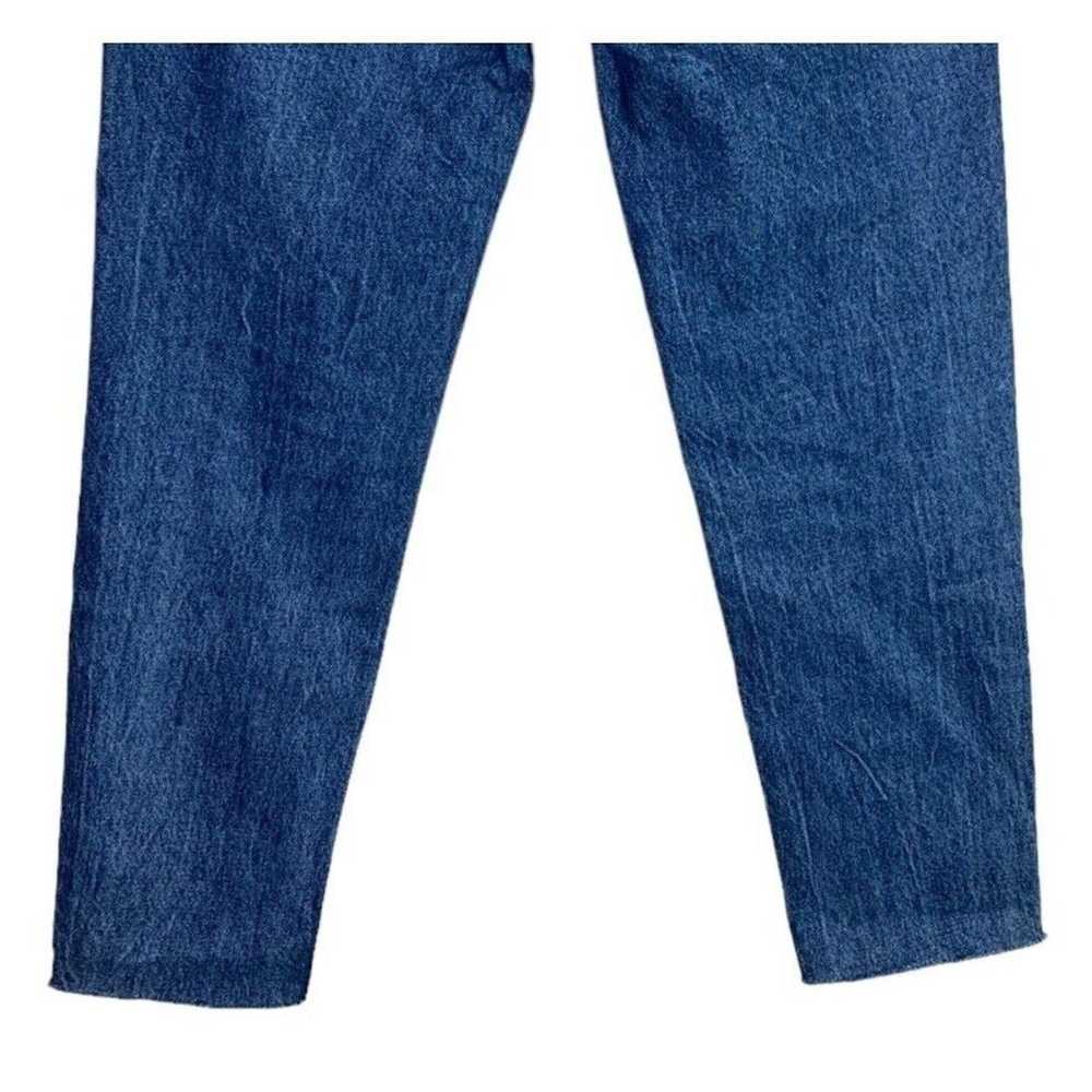 Zara ZARA Relaxed High Waisted Wide Leg Jeans 4 D… - image 11