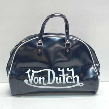 Vintage Von Dutch Black Weekender Bowling Bag