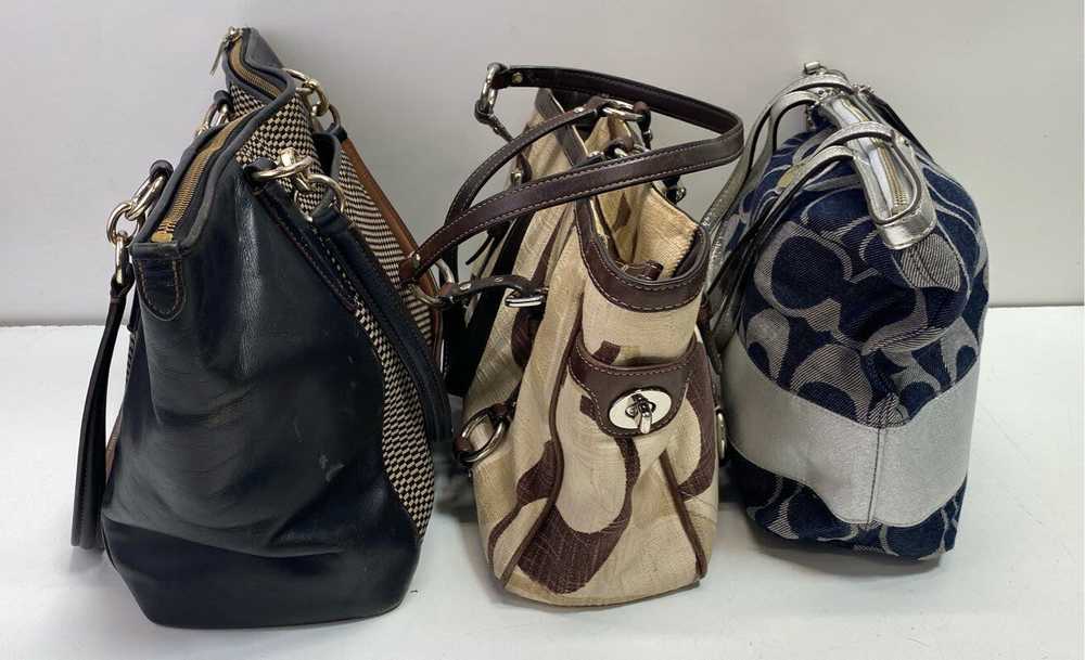 Coach Assorted Lot of 3 Cotton Bags - image 3