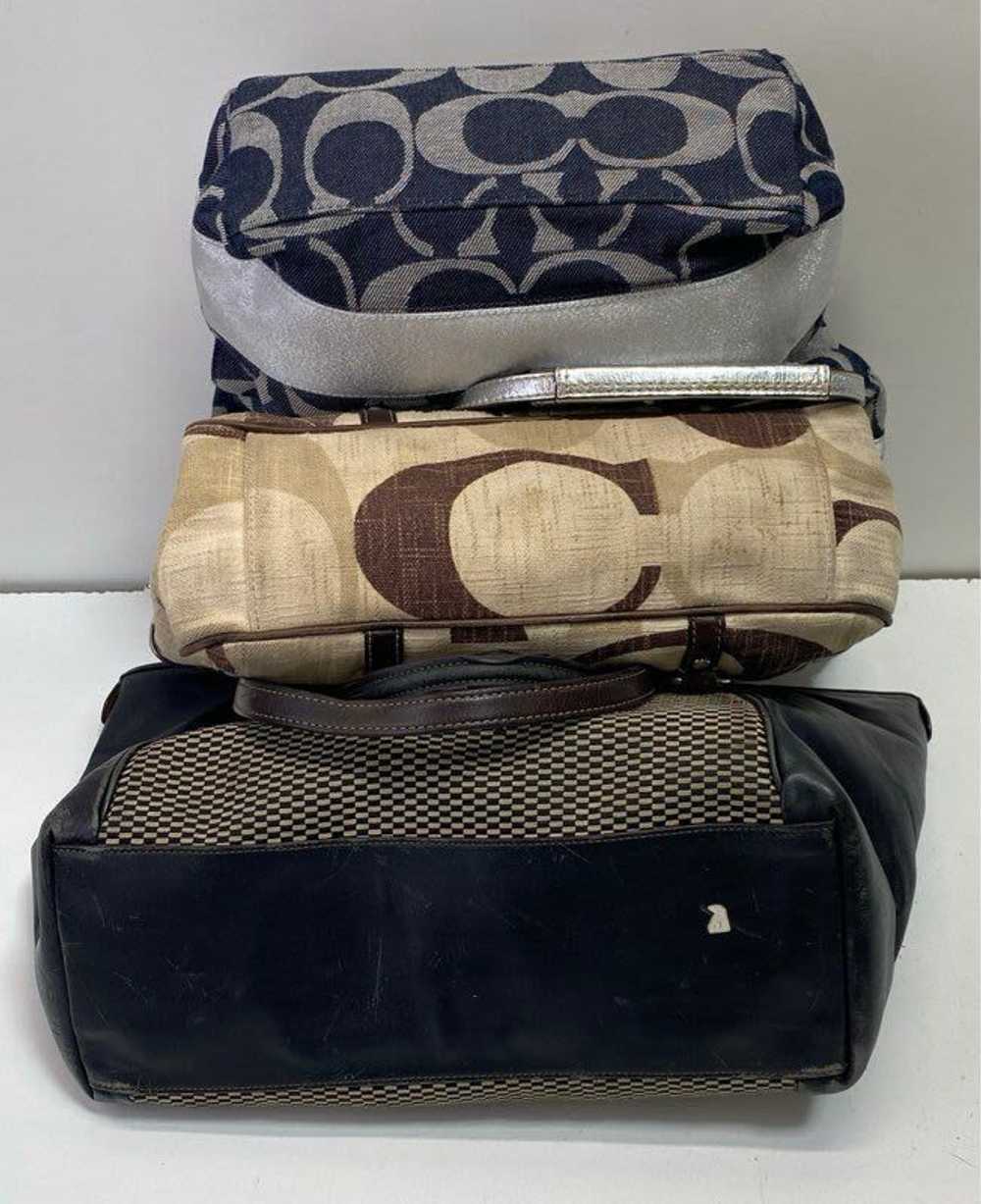 Coach Assorted Lot of 3 Cotton Bags - image 5