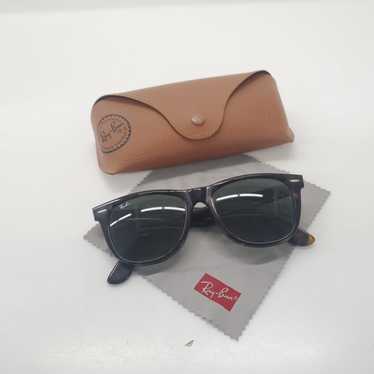 Ray-Ban Wayfarer RB2140 Brown Tort Square Sunglas… - image 1