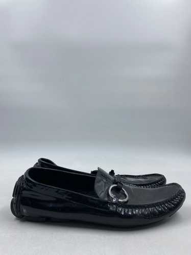 Authentic Prada Black Patent Leather Loafers W 9