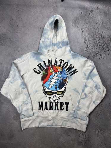 Chinatown Market x Greatful Dead Border Bandana 2024 Graphic Hoodie Size Small S