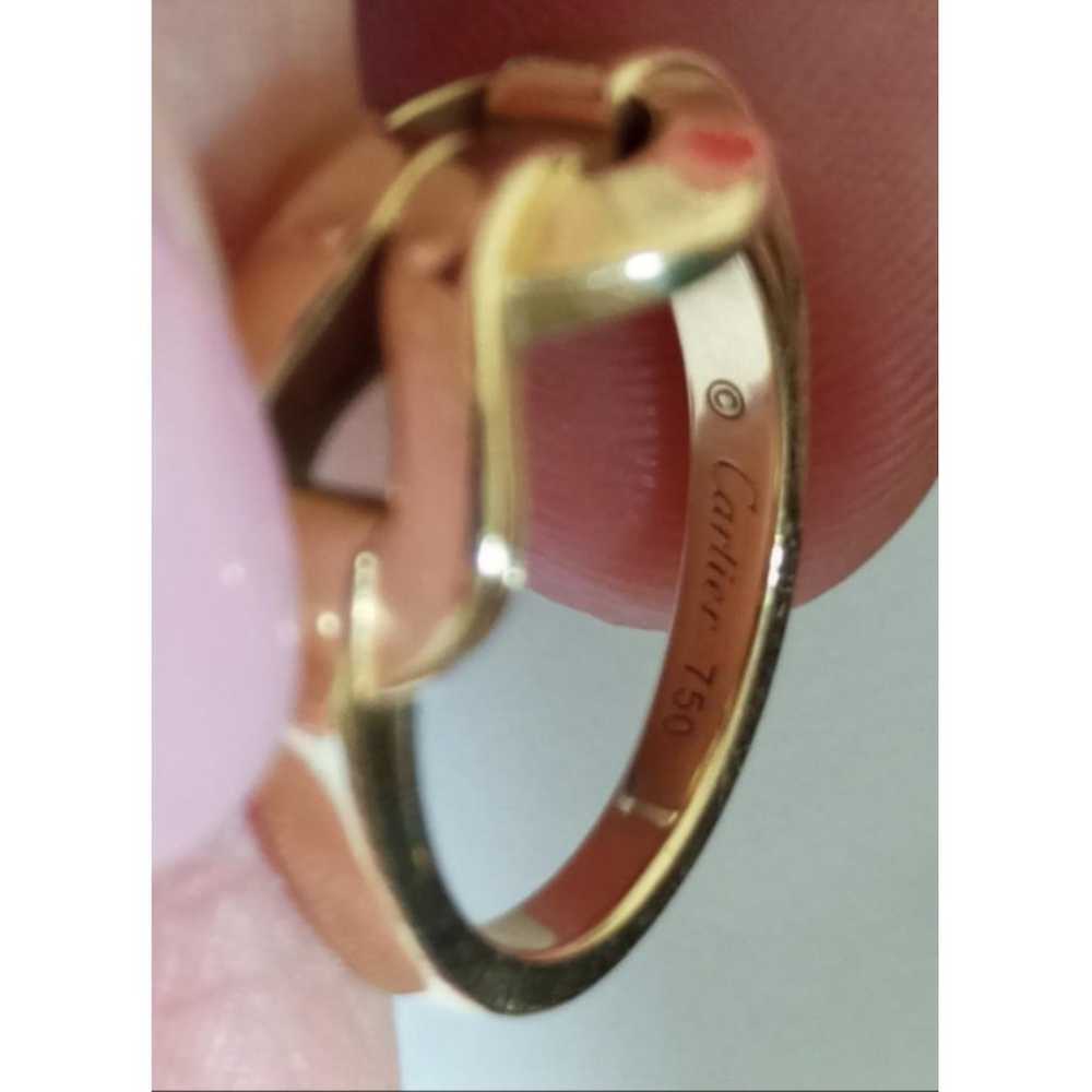 Cartier Agrafe yellow gold ring - image 4