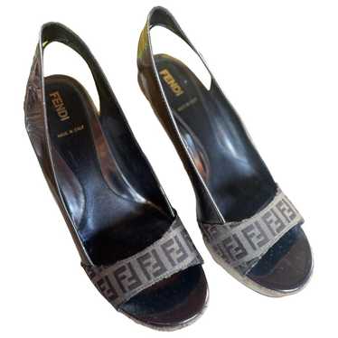 Fendi Cloth sandal - image 1