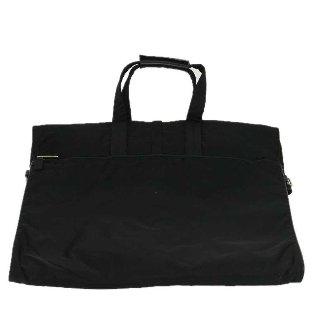 Prada PRADA Garment Cover Nylon Black Auth 77086 - image 2