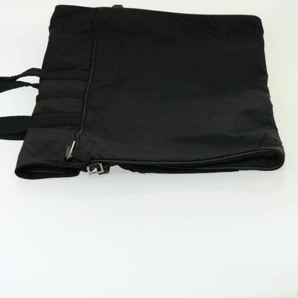 Prada PRADA Garment Cover Nylon Black Auth 77086 - image 4