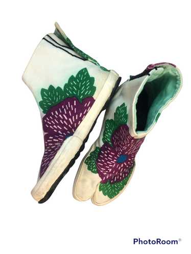 Japanese Brand × Sou Sou Floral Marugo Tabi Shoes