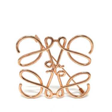 Loewe Loewe corsage Brooch Pink Gold - image 1