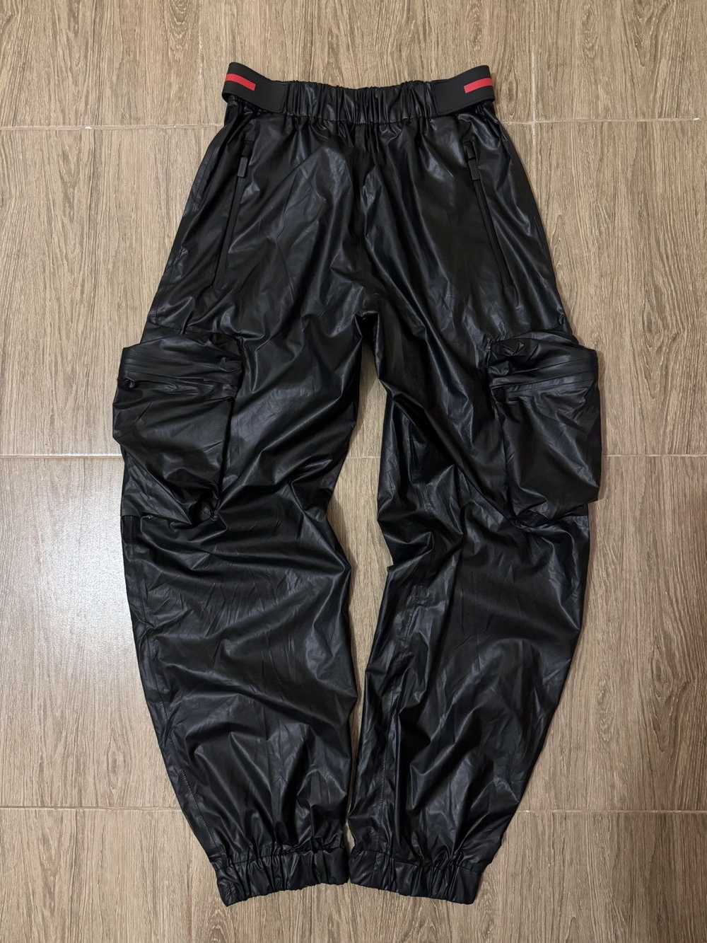 Prada Prada Black Light Re-nylon Cargo Pants - image 1