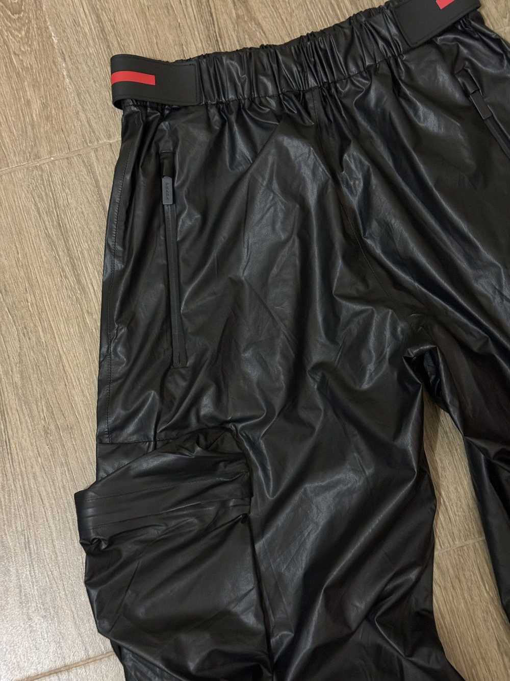 Prada Prada Black Light Re-nylon Cargo Pants - image 2