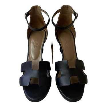 Hermès Legend leather sandal - image 1